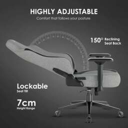 Xstriker Ergonomic Home Office Chair - Computer PC Gaming Chair - thumbnail 3
