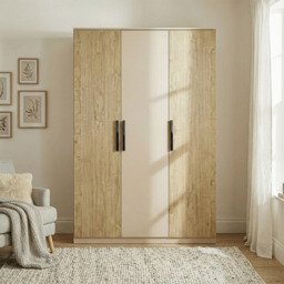 Blythe Oak Cashmere 4 Piece Bedroom Furniture Set - thumbnail 2
