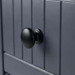 Linra Blue Painted 4 Chest of Drawers - Bedroom Drawers - thumbnail 6