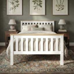 Wooden Single Bed Frame - thumbnail 2