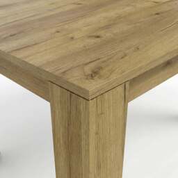 Milo Extendable Dining Table Set - Oak Effect - thumbnail 6