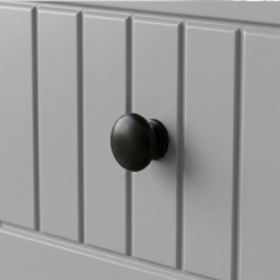 Linra Painted Tall 5 Chest of Drawers - Grey Bedroom Drawers - thumbnail 6