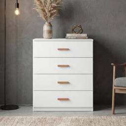 Blythe White 4 Piece Bedroom Furniture Set - thumbnail 3