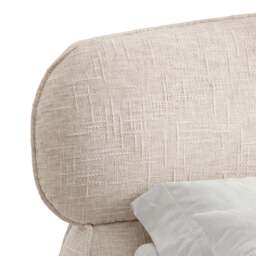 Serilya Upholstered Bed Frame with Luxury Headboard - thumbnail 6