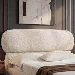 Serilya Upholstered Bed Frame with Luxury Headboard - thumbnail 5