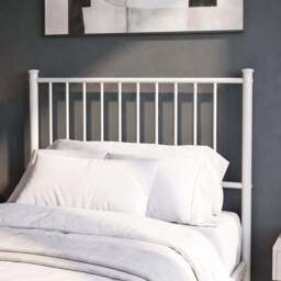 Vertical Metal Bed Frame with High Headboard - Single, Double and King - thumbnail 6