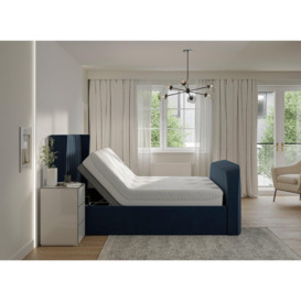 Foley Sleepmotion Adjustable TV Bed Frame - 5'0 King - Blue