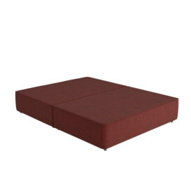 Flaxby Sprung Divan Base - 3'0 Single - Red
