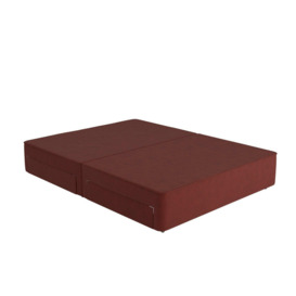 Flaxby Sprung Divan Base - 5'0 King - Red