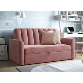Hazel 2-Seater Sofa bed - Pink