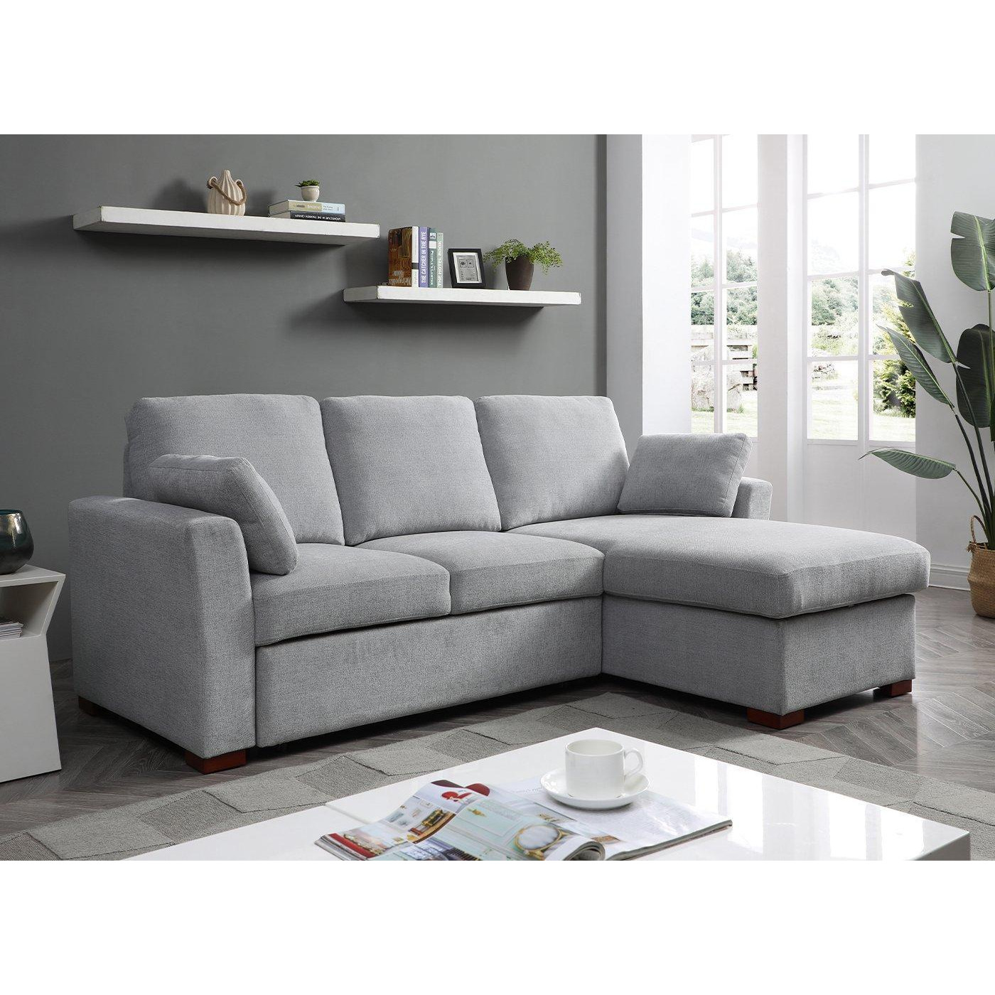 Sorrento 3-Seater Pull-Out Corner Sofa Bed by Dreams