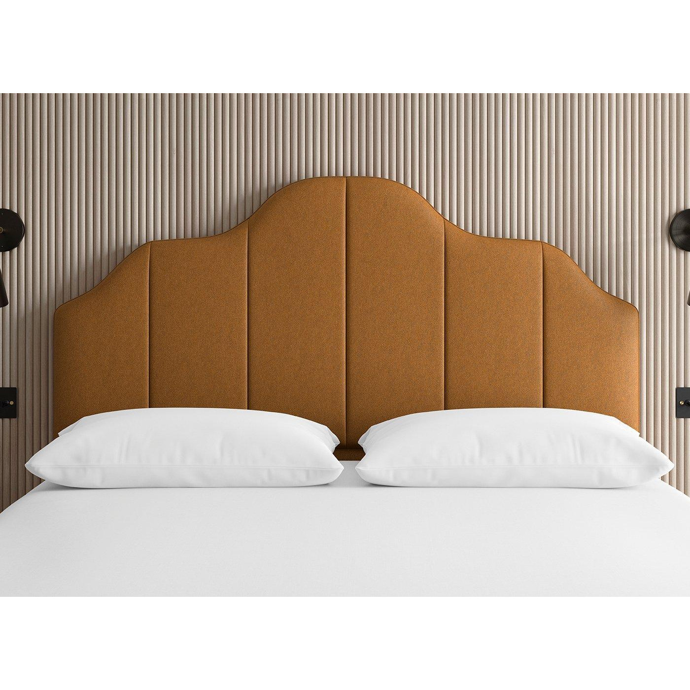 TheraPur Hemlock Headboard - 4'6 Double - Orange