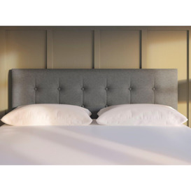 Dreams Workshop Fairfield Headboard - 4'0 Small Double - Grey