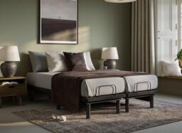 Ergomotion Smart Adjustable Platform Bed Frame - 6'0 Super king - Grey