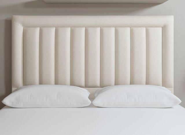 Dream Team Hinton Headboard - 4'0 Small double - Cream - image 1