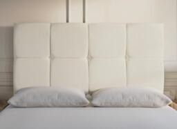 Sleepeezee Elm Headboard - 4'6 Double - Beige - thumbnail 1