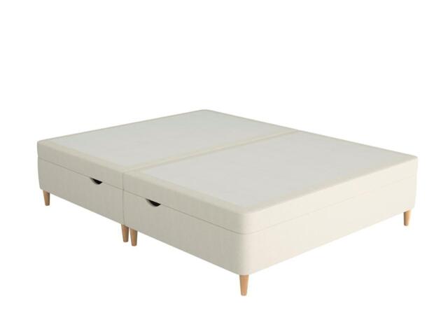 Therapur Slimline Ottoman - 6'0 Super king - Cream