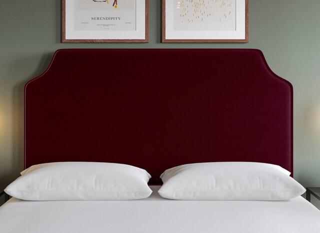 Flaxby Rainton Padded Headboard - 3'0 Single - Brown - image 1