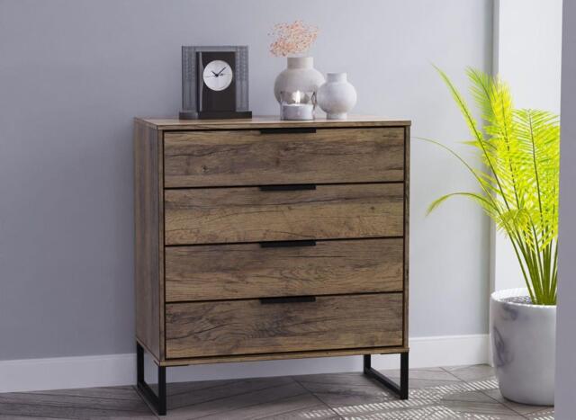 Dakota 4-Drawer Chest - Brown - image 1