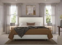 TEMPUR Wave Arc Adjustable Bed Frame - 5'0 King - White - thumbnail 2