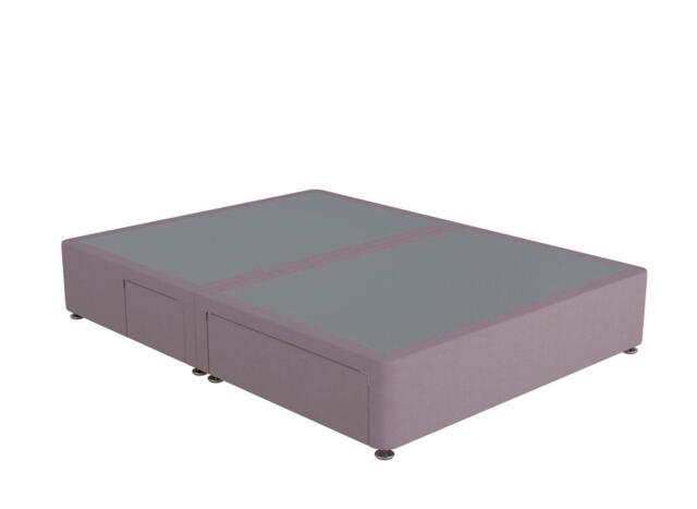 Sleepeezee Contemporary Divan Bed Base - 5'0 King - Purple
