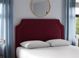 Flaxby Malton Padded Headboard - 3'0 Single - Brown - thumbnail 2