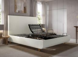 TEMPUR Wave Arc Adjustable Bed Frame - 5'0 King - White - thumbnail 6