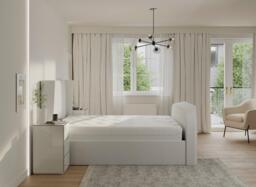 Foley Adjustable TV Bed - 6'0 Super king - Grey - thumbnail 2