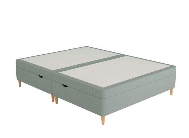 TheraPur® Shallow Ottoman Divan Bed Base - 3'0 Single - Green