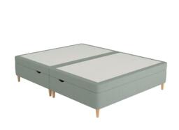 TheraPur® Shallow Ottoman Divan Bed Base - 3'0 Single - Green