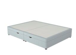 Sleepeezee Contemporary Ottoman Divan Bed Base - 4'0 Small double - Blue