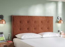 Dream Team Levisham Headboard - 4'0 Small double - Brown - thumbnail 2