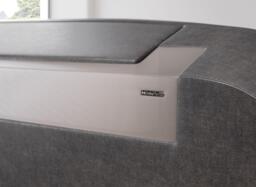 Yokohama Adjustable TV Bed - 5'0 King - Grey - thumbnail 8
