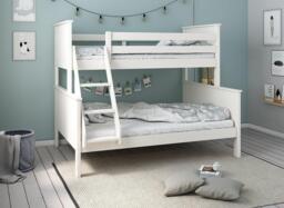 Northwood Kids Wooden Triple Bunk Bed - White