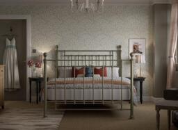 Hatti Metal Bed Frame - 6'0 Super king - Brown - thumbnail 2