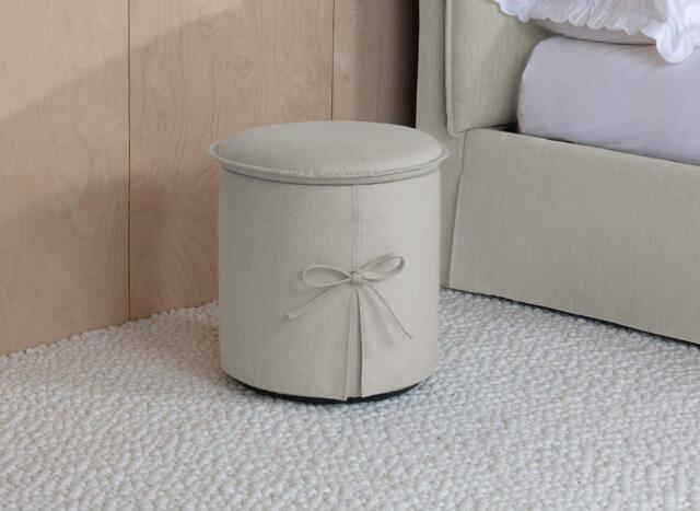 Sophie Conran Lulabelle Upholstered Storage Pouffe - Cream - image 1
