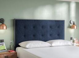 Dream Team Levisham Headboard - 3'0 Single - Blue - thumbnail 2