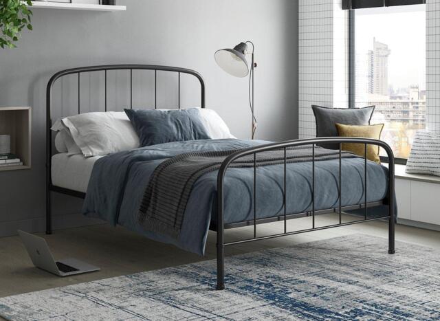 Westbrook Metal Bed Frame - 4'6 Double - Black - image 1