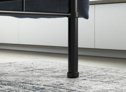 Westbrook Metal Bed Frame - 4'6 Double - Black - thumbnail 4