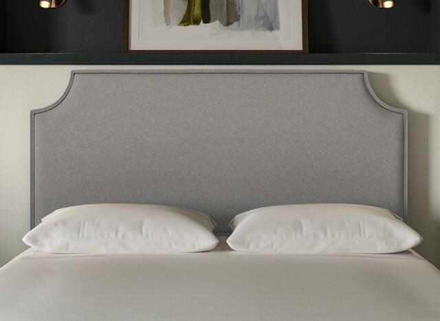 Sealy Tate Headboard - 6'0 Super king - Grey - image 1