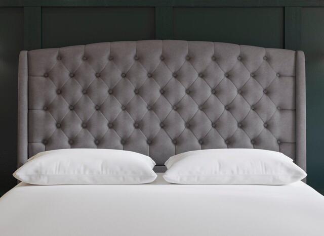 Sealy Pavilion Headboard - 5'0 King - Grey - image 1