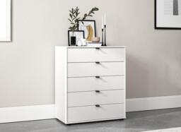 Kirkpatrick 4-Drawer Chest - White