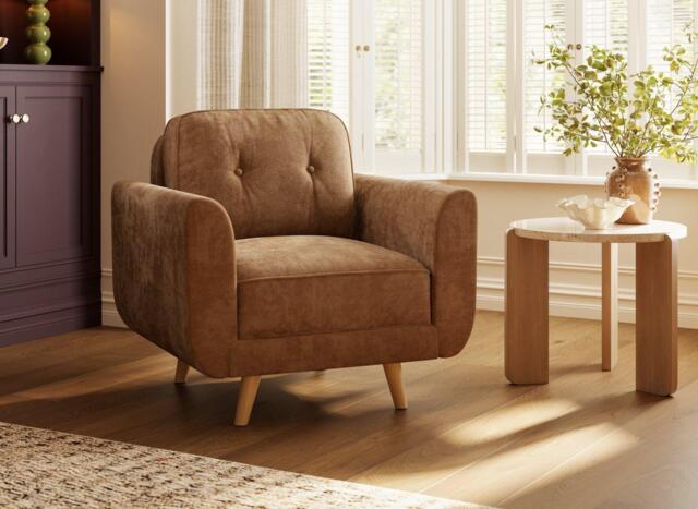 Ballymena Armchair - Brown - image 1