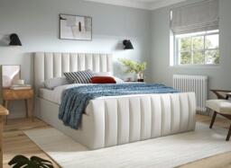 Davies Ottoman Bed Frame - 3'0 Single - Grey