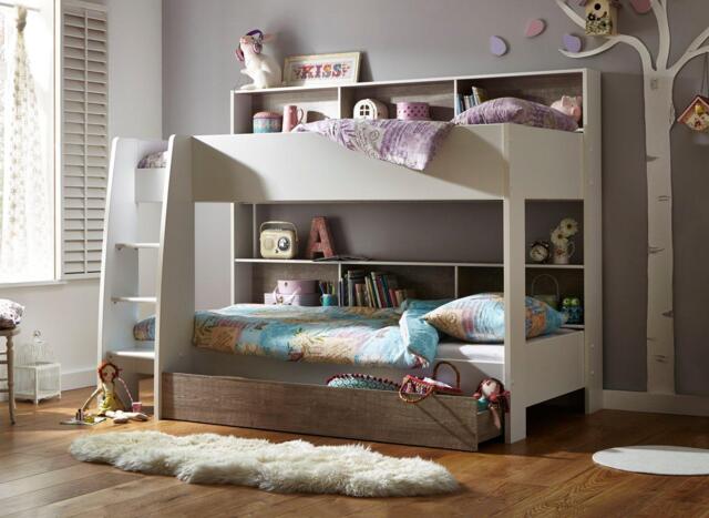 Erin Bunk Bed - 3'0 Euro single - White