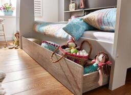 Erin Bunk Bed - 3'0 Euro single - White - thumbnail 2