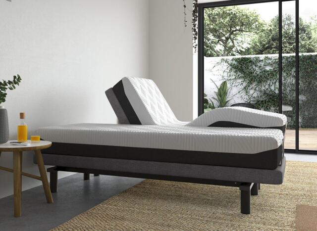 Sleepmotion 200 u&i Adjustable Bed Frame - 5'0 King - Grey - image 1
