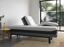 Sleepmotion 200 u&i Adjustable Bed Frame - 5'0 King - Grey - thumbnail 1