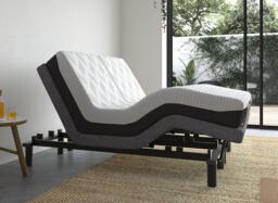 Sleepmotion 200 u&i Adjustable Bed Frame - 5'0 King - Grey - thumbnail 4