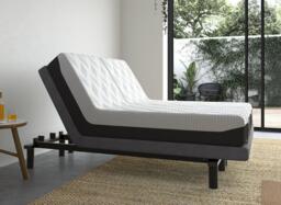 Sleepmotion 200 u&i Adjustable Bed Frame - 5'0 King - Grey - thumbnail 2